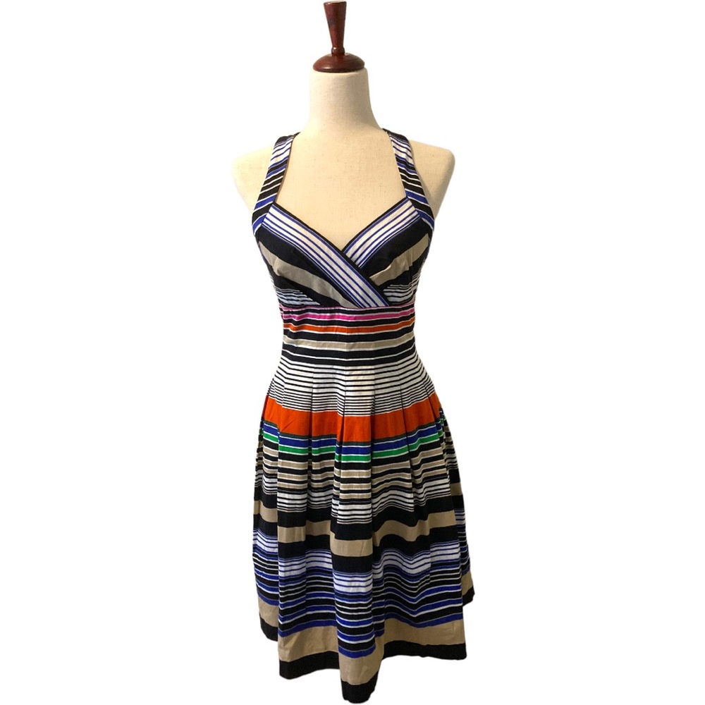 Calvin Klein colorful striped dress 🌈 size 8